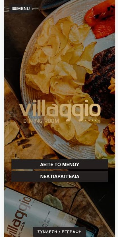 The Villaggio app on a phone